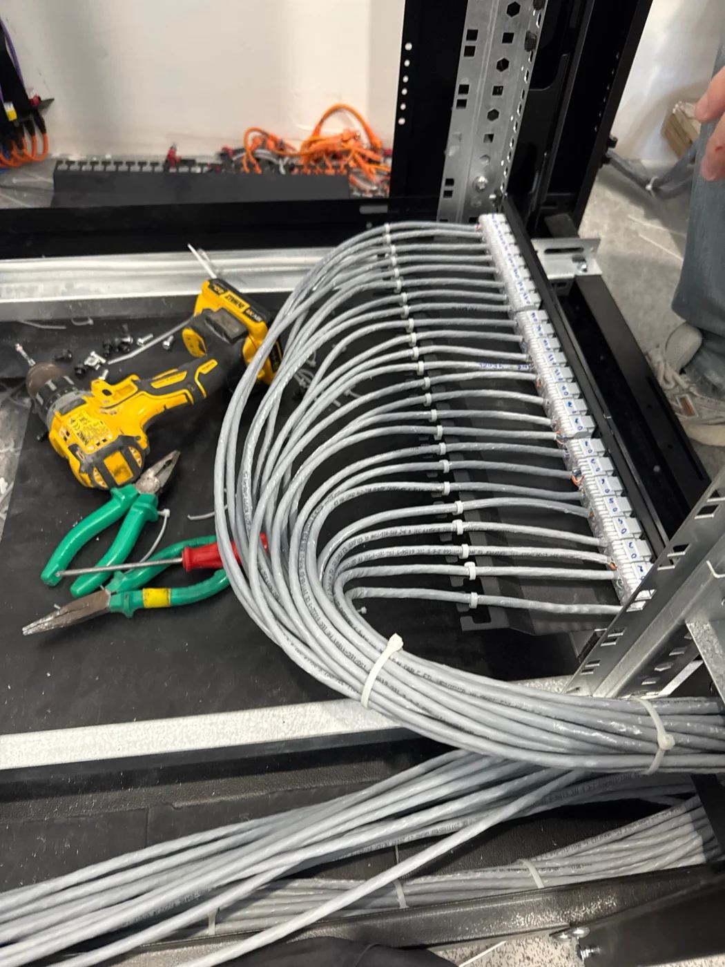 Patch panel bağlantıları — BAL ELEKTRİK uygulaması